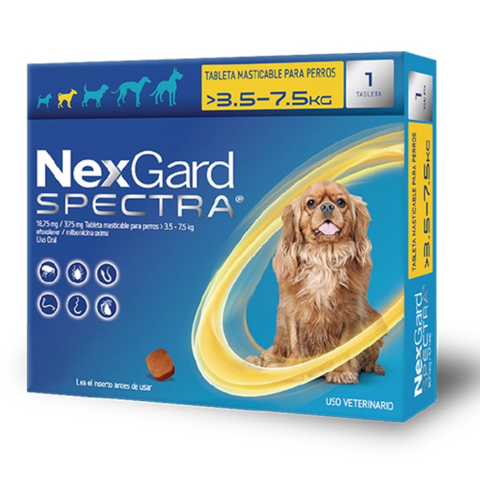NEXGARD SPECTRA ( 3.5 a 7.5 kg)