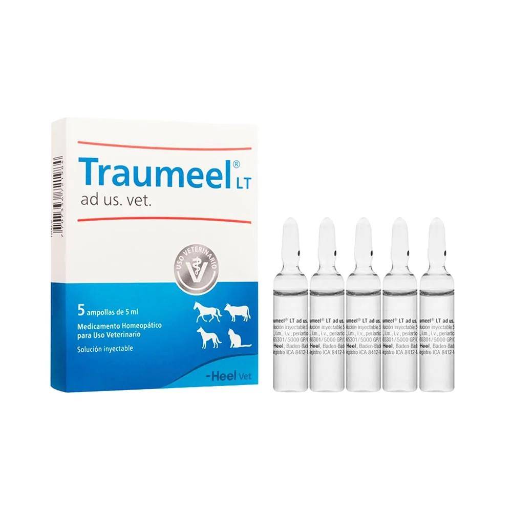 TRAUMEEL AD US VET CAJA X 5 AMPOLLAS (5ML)