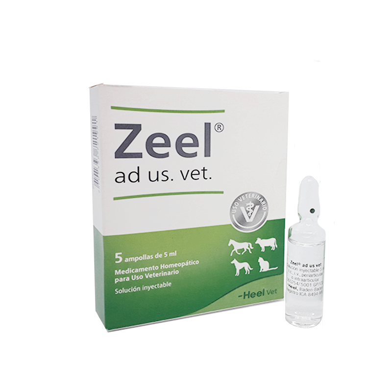 ZEEL COMPOSITUM AD US VET CAJA X 5 AMPOLLAS (5ML)
