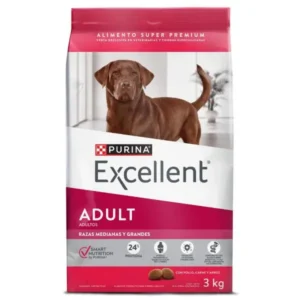 EXCELLENT ADULT RAZAS MEDIANAS Y GRANDES  3KG