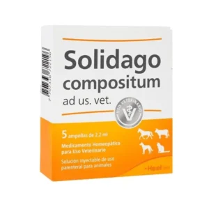SOLIDAGO COMPOSITUM AD VET CAJA X 5 AMPOLLAS