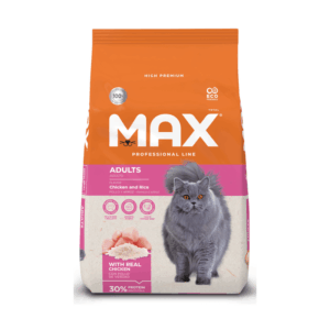 MAX CAT PROFESIONAL LINE ADULTO FRANGO Y ARROZ 1KG