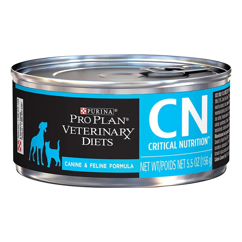 PRO PLAN Veterinary Diets Wet CN Nutrición Crítica Felina y Canina 156GR