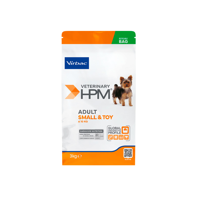 HPM SENIOR DOG SMALL & TOY 3KG
