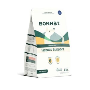 BONNAT VETERINARY DIET CANINE HEPATIC SUPPORT 2 KG.