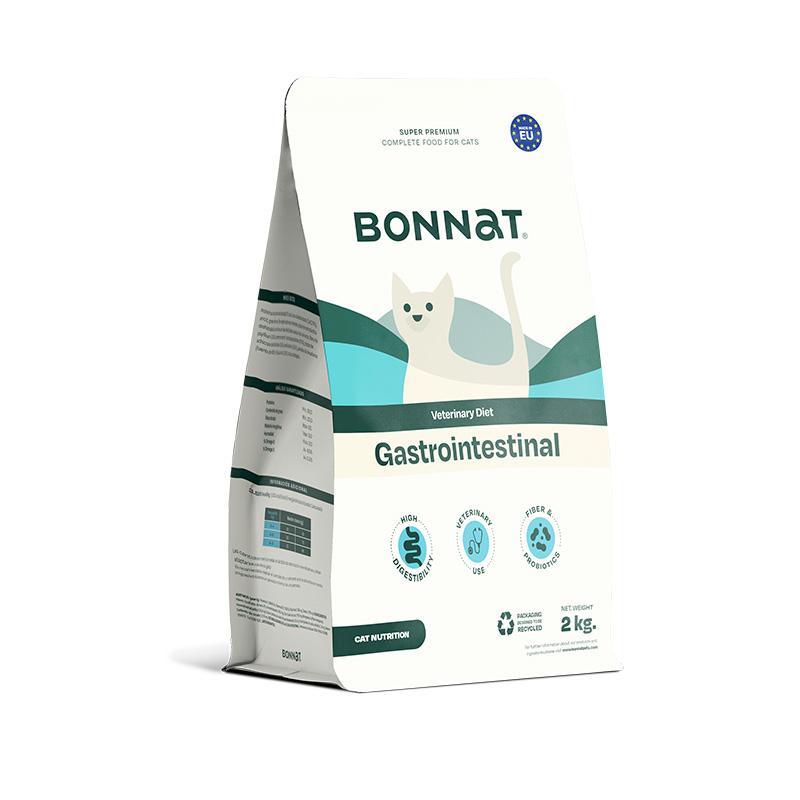 BONNAT VETERINARY DIET FELINE GASTROINTESTINAL 2 KG.