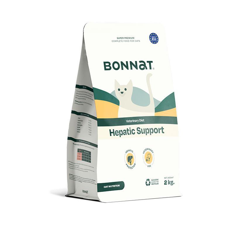 BONNAT VETERINARY DIET FELINE HEPATIC SUPPORT 2 KG.
