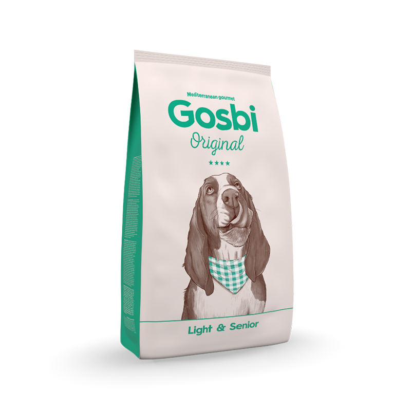 GOSBI ORIGINAL DOG LIGHT & SENIOR 3KG