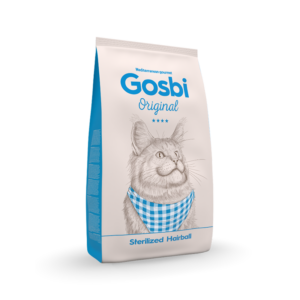 GOSBI ORIGINAL CAT STERILIZED HAIRBALL 7KG